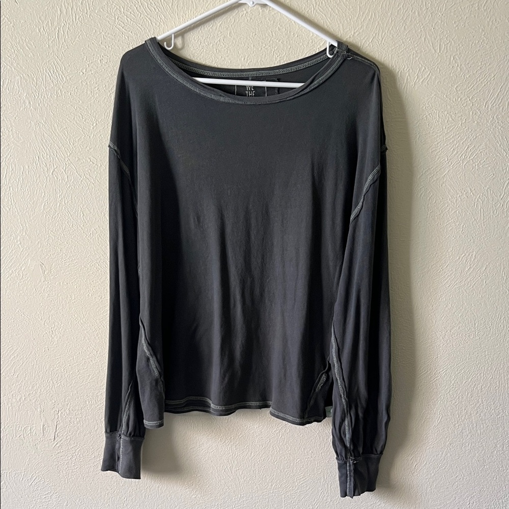 We The Free Oversized Long Sleeve Shirt